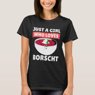 Camiseta Borscht Comida russa Comida ucraniana Ação de Graç