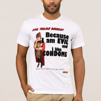 Camiseta Borscht Trojan mau - o mau e eu gostamos de