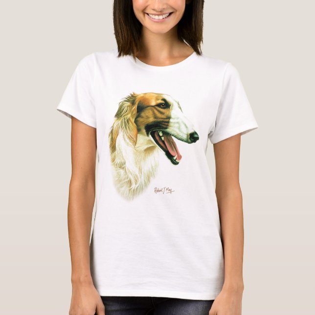 Camiseta Borzoi (Frente)