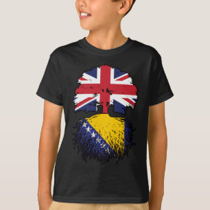 Camiseta Bósnia Bósnio Reino Unido Reino Unido Reino Unido