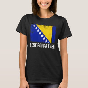 Camiseta Bósnia e Herzegovina: Melhor Família Poppa Ever