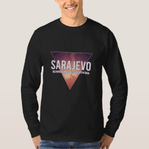 Camiseta Bósnia e Herzegovina País Com Capital Ou Mai