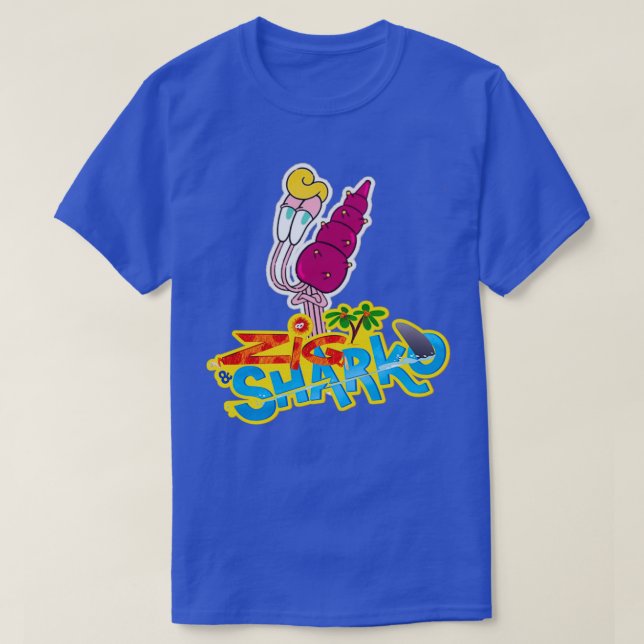 Camiseta Bosom Buddies Zig e Sharko (Frente do Design)