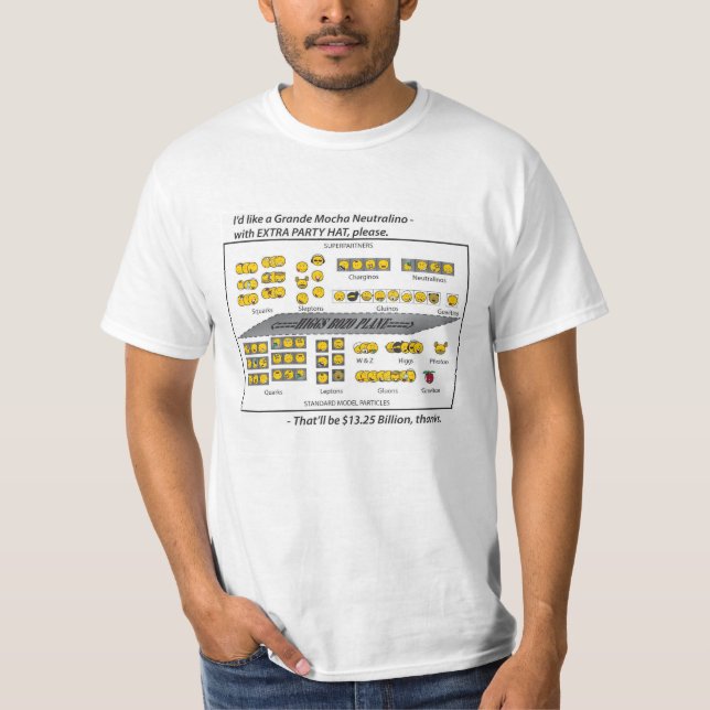 Camiseta Bosons de Higgs para idiota (Frente)