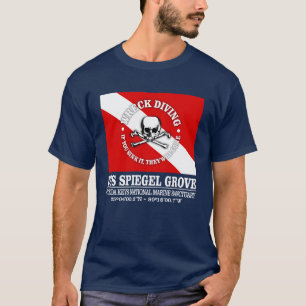 Camiseta Bosque de USS Spiegel (as melhores destruições)