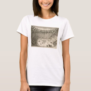 Camiseta Bosque do Salle du Bal, Versalhes, 'de Les P