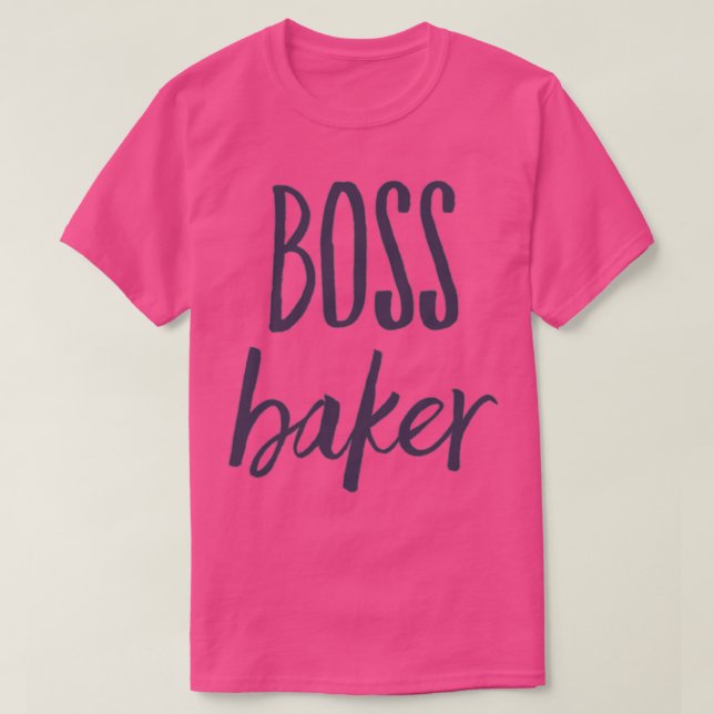 Camiseta Boss Baker (Frente do Design)