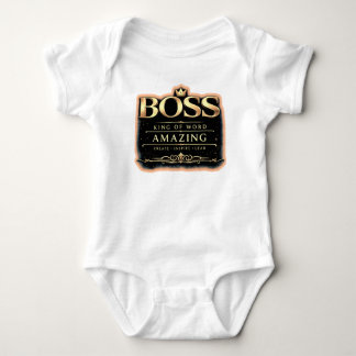 Camiseta Boss King Gold Tipografia | Premium
