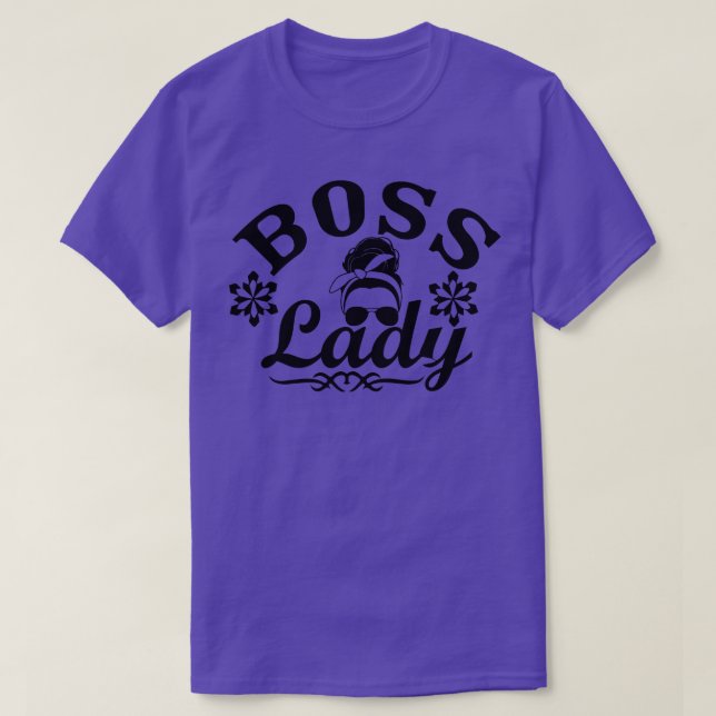 Camiseta Boss Lady (Frente do Design)