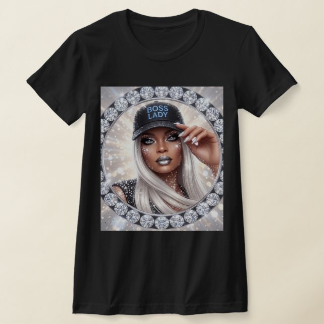 Camiseta Boss Lady Glam Doll Diamonds (Postura )
