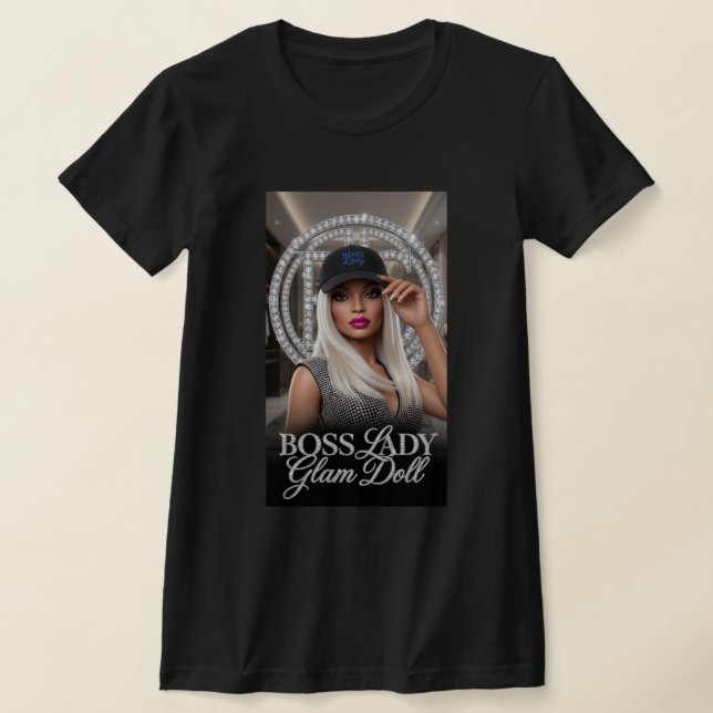 Camiseta Boss Lady Glam Doll Diamonds (Postura )