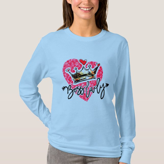 Camiseta Boss Lady Long Sleeve (Frente)