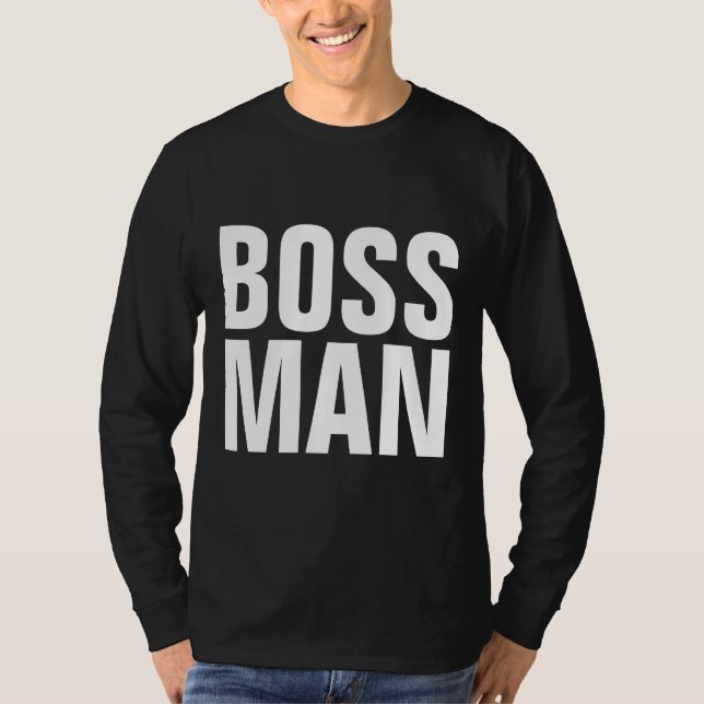 Camiseta BOSS MAN T-Shirts (Frente)