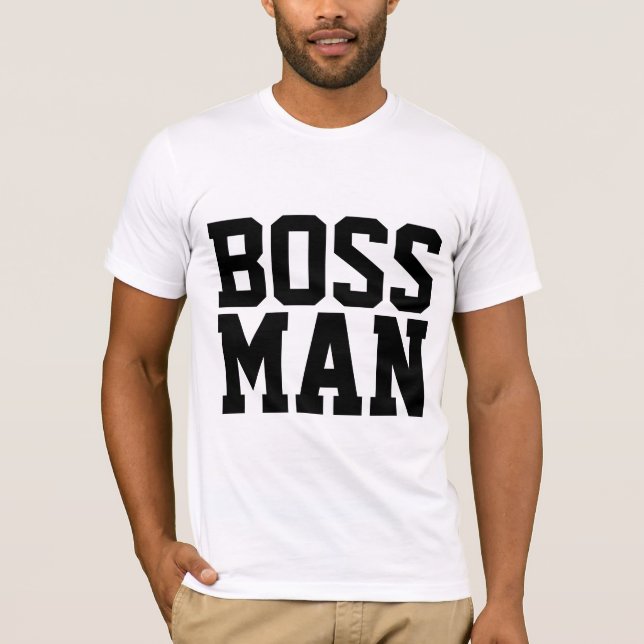 Camiseta BOSS MAN T-Shirts (Frente)