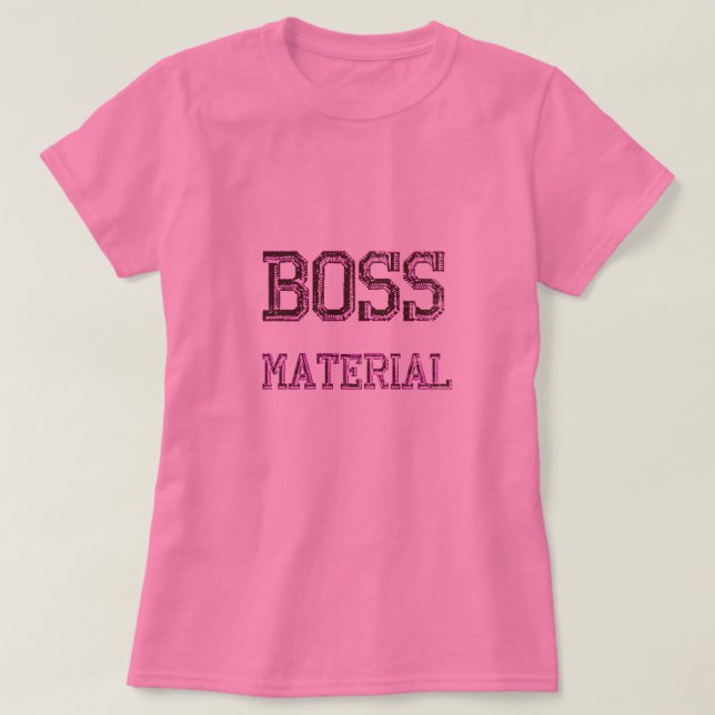Camiseta Boss Material T-Shirt (Frente do Design)