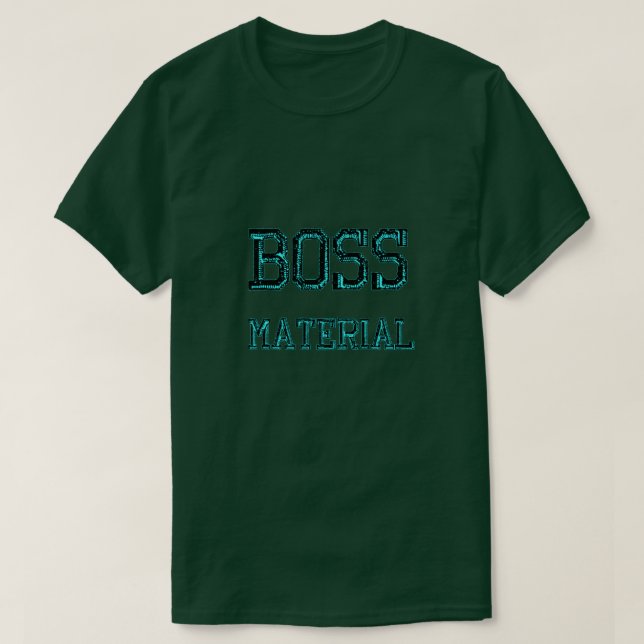 Camiseta Boss Material T-Shirt (Frente do Design)