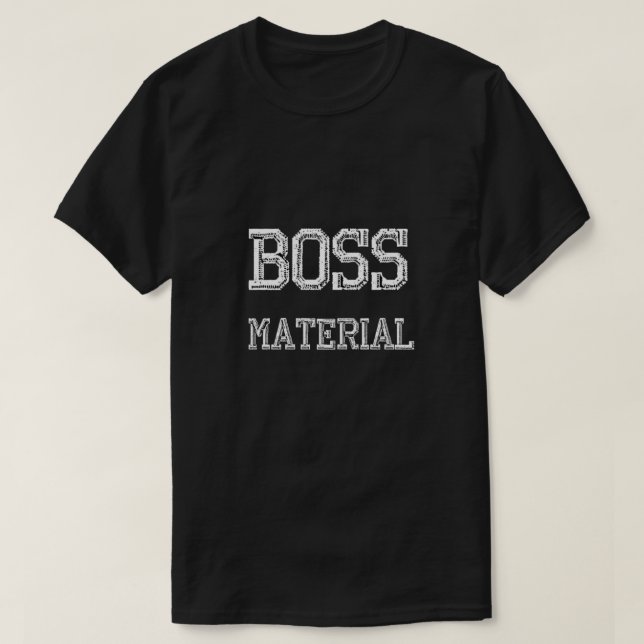 Camiseta Boss Material T-Shirt (Frente do Design)