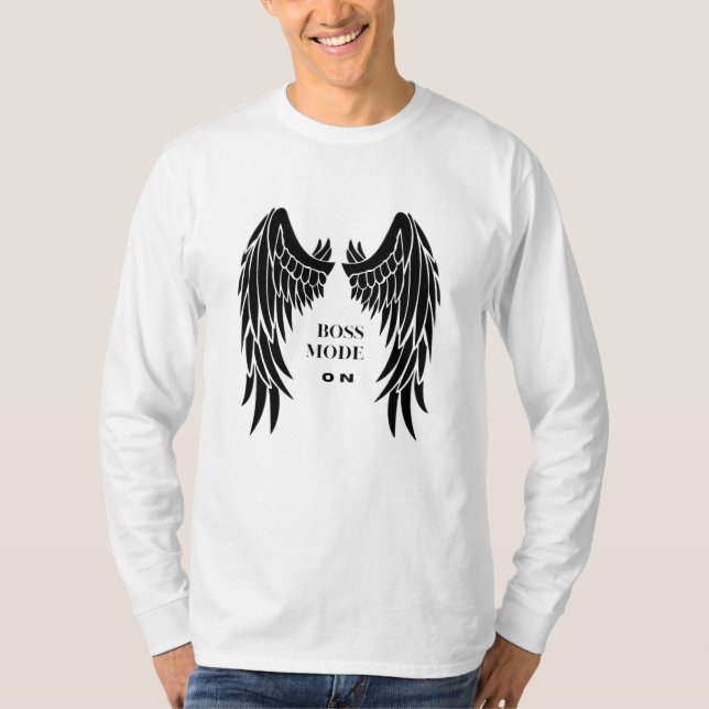 Camiseta BOSS MODE ON Power & Confidence Sweet (Frente)