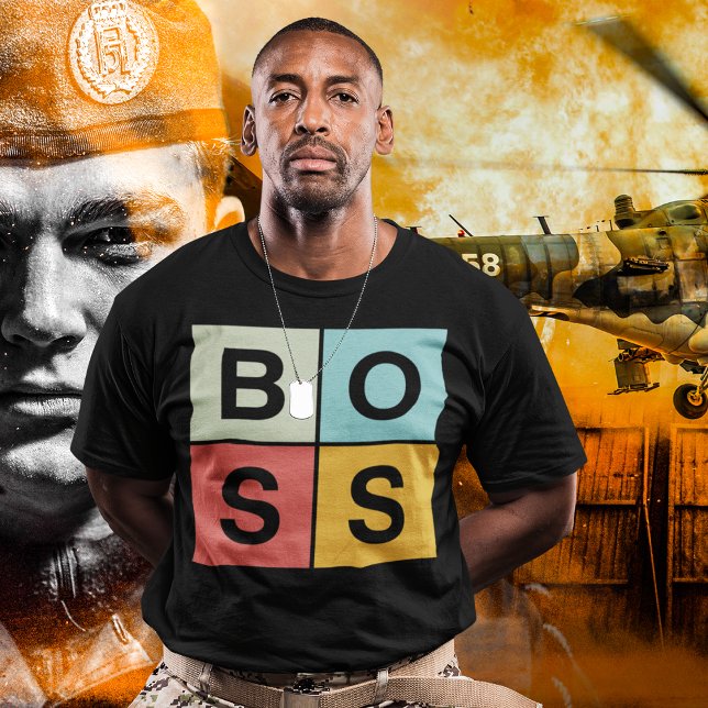 Camiseta Boss Soldier (Criador carregado)