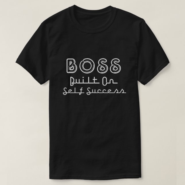 Camiseta Boss T-Shirt (Frente do Design)