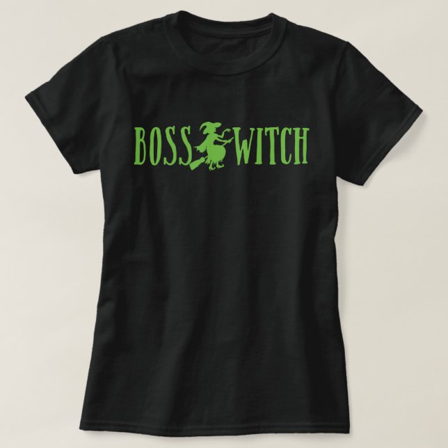 Camiseta Boss Witch (Frente do Design)