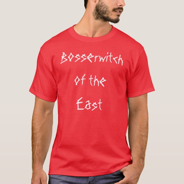 Camiseta Bosserwitch do leste (Frente)