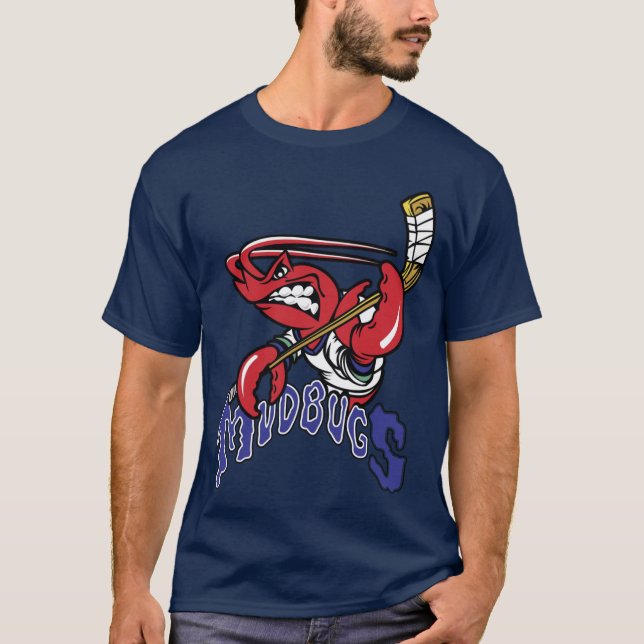 Camiseta Bossier Shreveport Mudbugs (Frente)