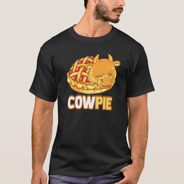 Camiseta Bosta de vaca Comida Vaca Animal Gado (Frente)