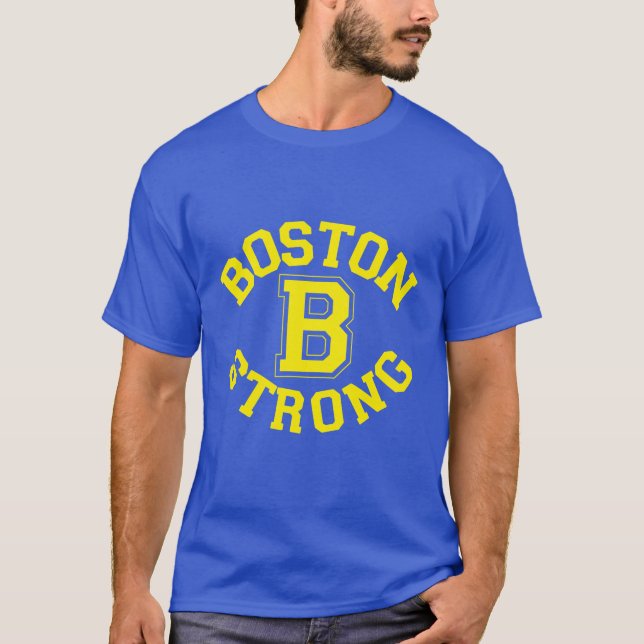 Camiseta Boston B Clássico Forte (Frente)