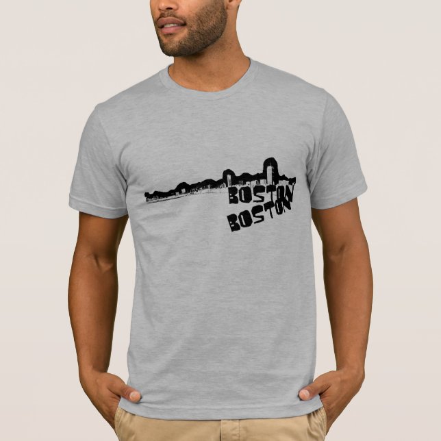 Camiseta Boston, cidade de (Frente)
