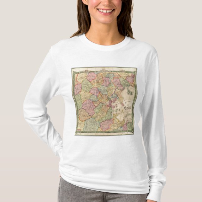 Camiseta Boston e vizinhança (Frente)