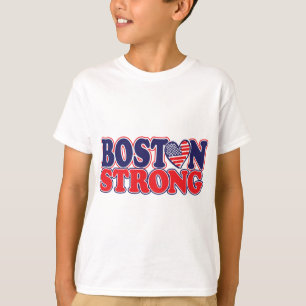 Camiseta Boston Forte com Amricah Heart