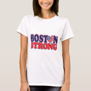 Camiseta Boston Forte com Amricah Heart