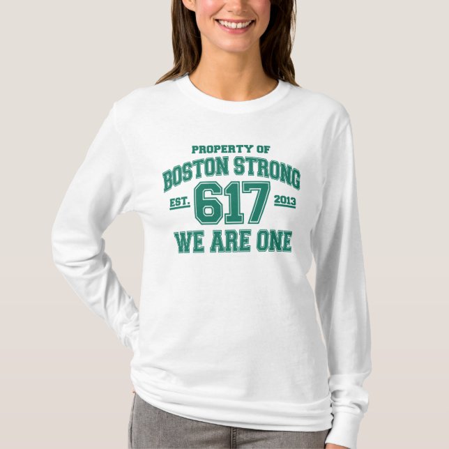 Camiseta Boston Forte Somos Um (Frente)