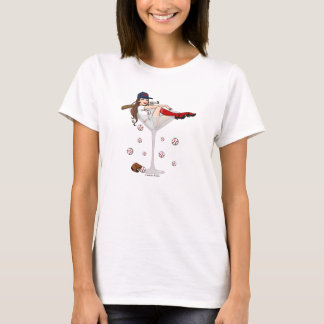 Camiseta Boston Girl Baseball Martini