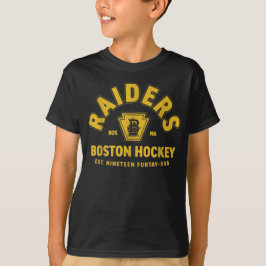 Camiseta Boston Hockey Raiders Established 1924