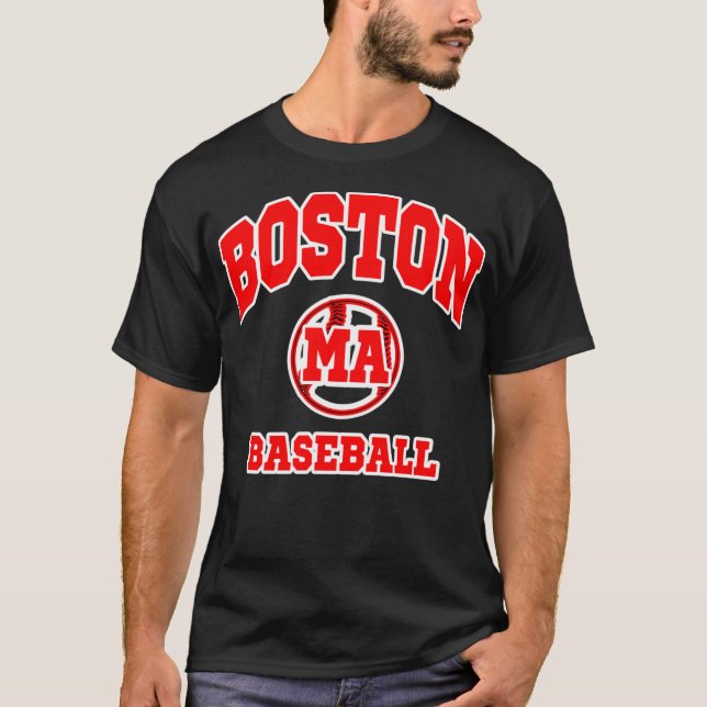 Camiseta Boston Hometown Pride Massachusetts Classic Desi (Frente)