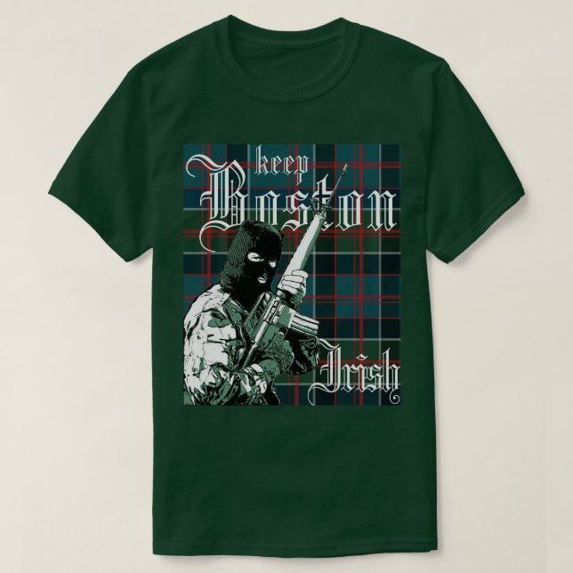 CAMISETA BOSTON IRLANDÊS (Frente do Design)