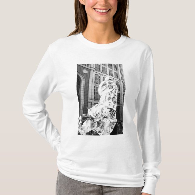 Camiseta Boston, MÃE EUA, Runner, Maratona Foil Boston (Frente)