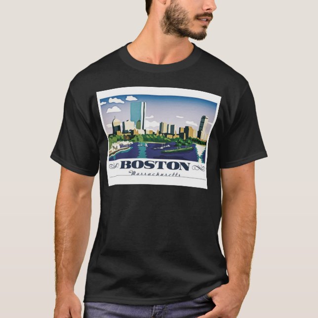 Camiseta Boston, Massachusetts (Frente)
