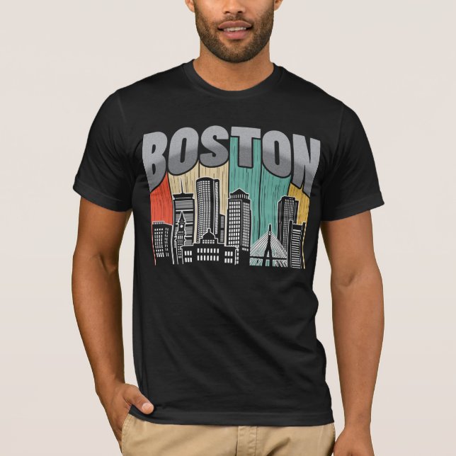Camiseta Boston Massachusetts (Frente)