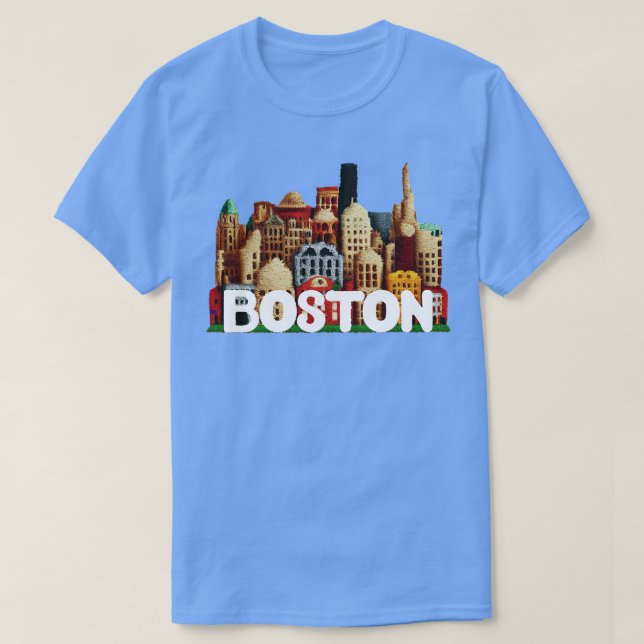 Camiseta Boston Massachusetts (Frente do Design)