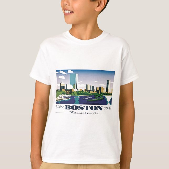 Camiseta Boston, Massachusetts (Frente)