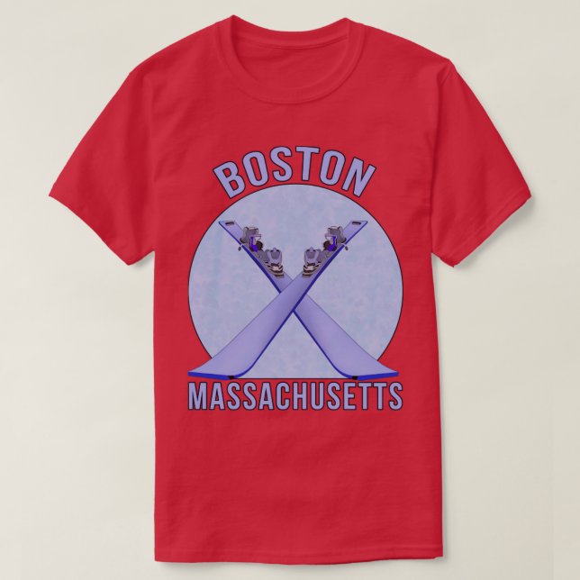 Camiseta Boston Massachusetts (Frente do Design)