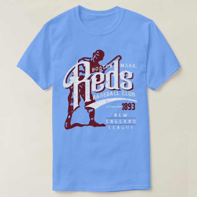 Camiseta Boston Reds Baseball (Frente do Design)
