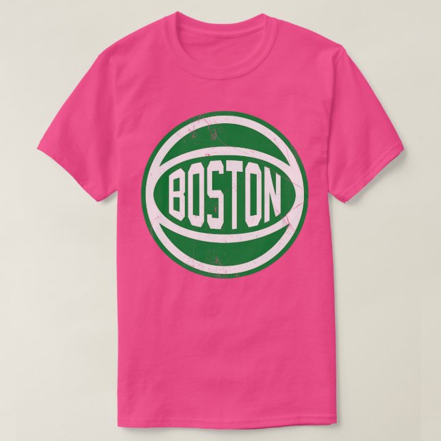 Camiseta Boston Retro Ball White (Frente do Design)