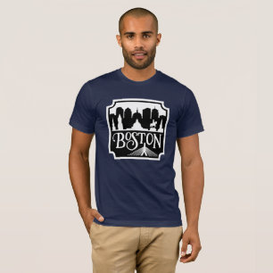 Camiseta Boston Skyline