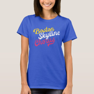 Camiseta Boston Skyline Chorus T-Shirt