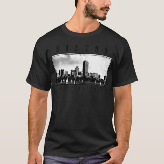 Camiseta Boston Skyline Massachusetts Pride Vintage Boston