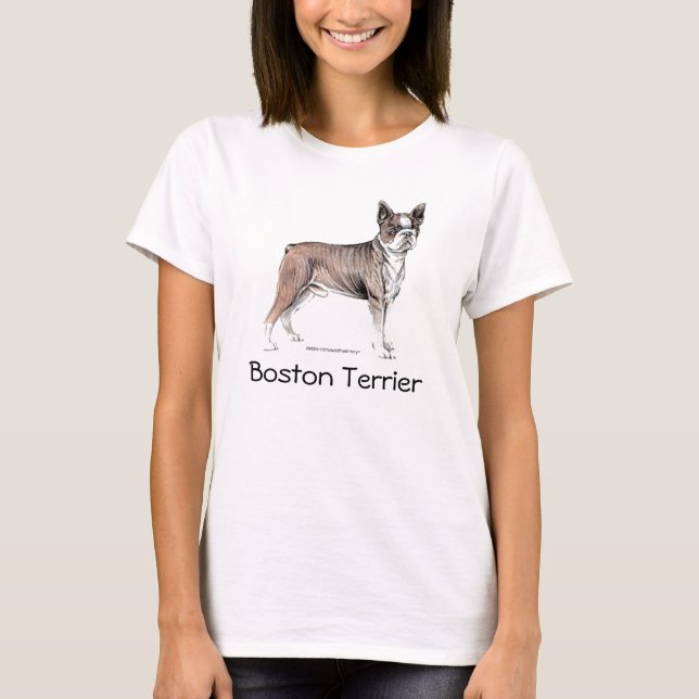 Camiseta Boston Terrier (Frente)